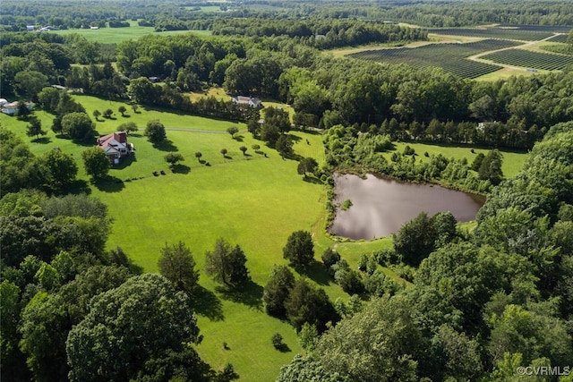 2104 Apple Grove Rd, Mineral, VA 23117 - aerial view of sparsely populated area featuring a large body of water