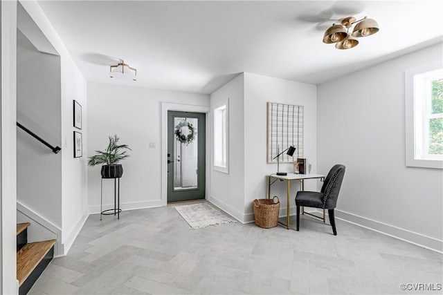7418 Cherokee Rd, Richmond, VA 23225 - entrance foyer featuring stairs
