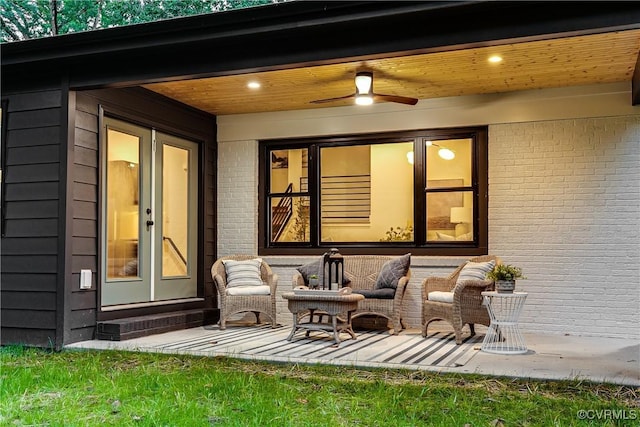 7418 Cherokee Rd, Richmond, VA 23225 - view of patio / terrace