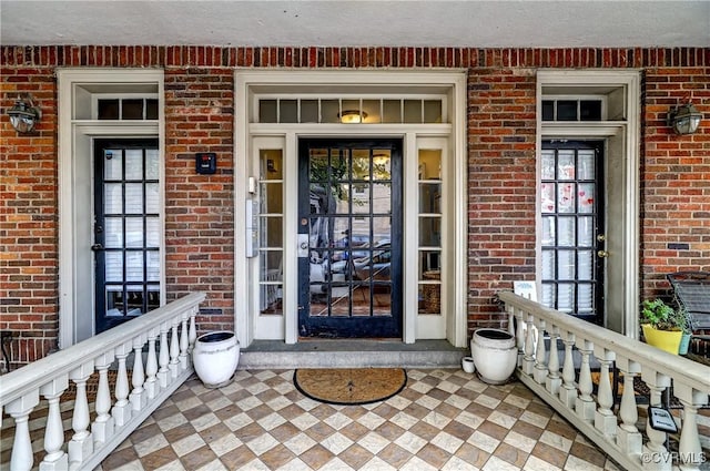 2710 Stuart Ave Unit U3, Richmond, VA 23220 - property entrance featuring brick siding and a porch