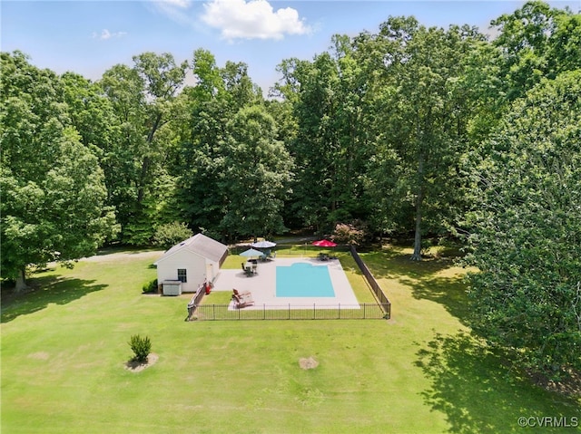 4800 Bailey Branch Ln, Quinton, VA 23141 - view of subject property with a pool