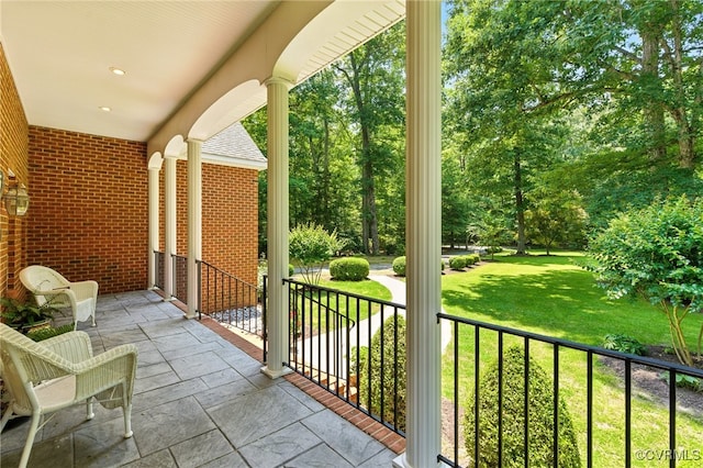 4800 Bailey Branch Ln, Quinton, VA 23141 - view of porch
