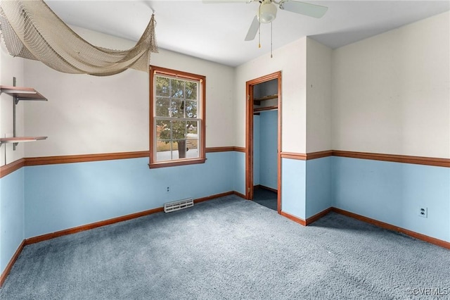 200 Hargrave Ave, Colonial Heights, VA 23834 - unfurnished bedroom featuring carpet flooring and ceiling fan