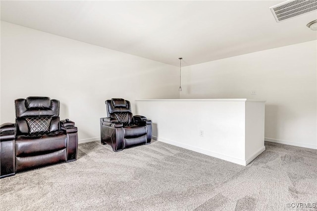 236 Central Pkwy, Aylett, VA 23009 - sitting room with carpet flooring and an upstairs landing