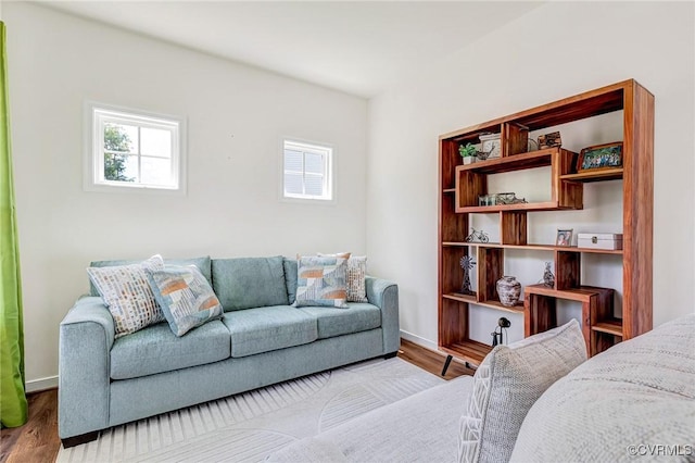 236 Central Pkwy, Aylett, VA 23009 - living area with healthy amount of natural light and wood finished floors
