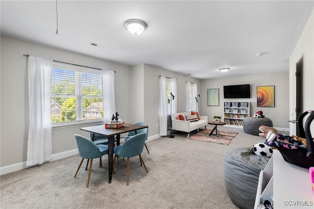 8307 Badestowe Ct, Chesterfield, VA 23832 - dining room with plenty of natural light and light colored carpet