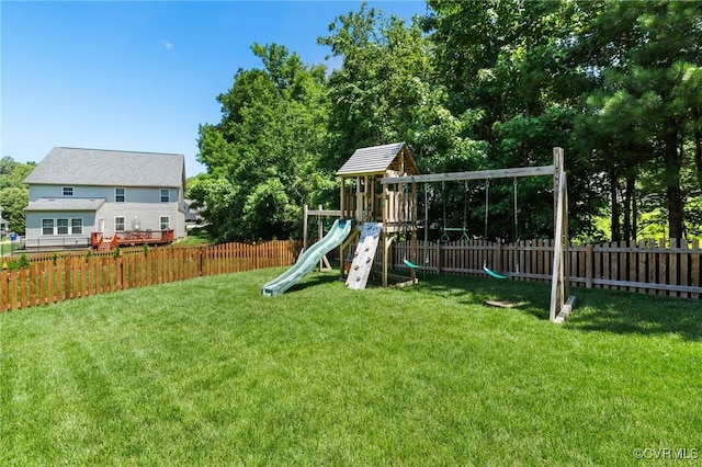 8307 Badestowe Ct, Chesterfield, VA 23832 - view of playground featuring a fenced backyard