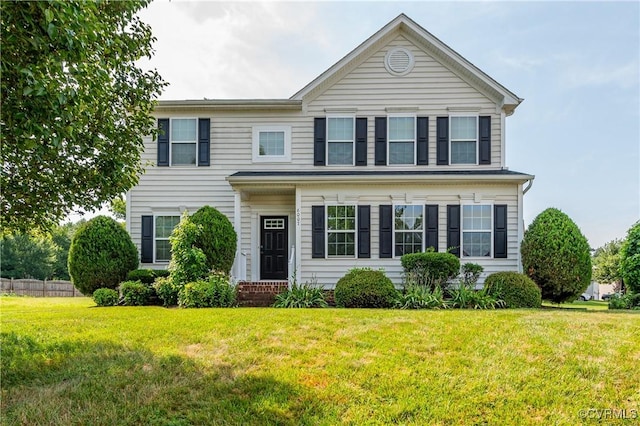 6007 Faulkner Dr, North Chesterfield, VA 23234 - view of front of property featuring a front yard