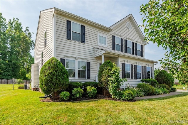 6007 Faulkner Dr, North Chesterfield, VA 23234 - view of front of property featuring a front yard