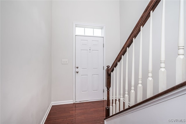 3133 Abruzzo Pl, Glen Allen, VA 23059 - foyer entrance with stairs and wood finished floors