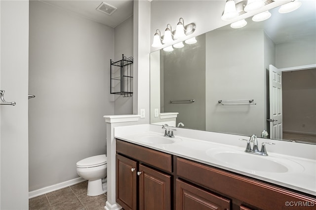 3133 Abruzzo Pl, Glen Allen, VA 23059 - full bathroom featuring double vanity and tile patterned floors