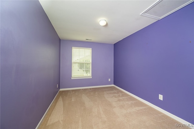 3133 Abruzzo Pl, Glen Allen, VA 23059 - unfurnished room with carpet flooring and attic access