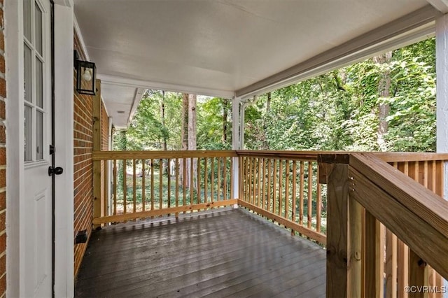 3519 Murchies Hill Rd, Richmond, VA 23234 - view of wooden deck
