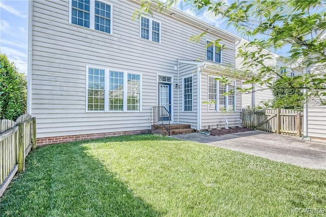 11420 Willows Green Way, Glen Allen, VA 23059 - rear view of property with a patio area