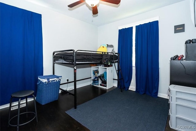 2412 Omega Rd, Henrico, VA 23228 - bedroom featuring ceiling fan