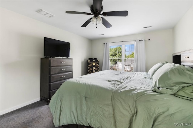 2925 Mariners Pl, Midlothian, VA 23112 - bedroom featuring carpet floors and a ceiling fan