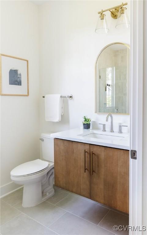 4812 Lake Summer Loop, Moseley, VA 23120 - bathroom featuring vanity and tile patterned floors