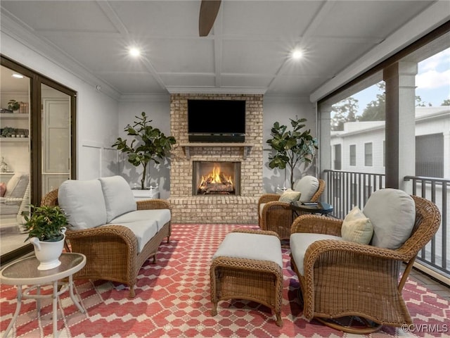 511 Libbie Ave Unit C, Richmond, VA 23226 - view of sunroom / solarium