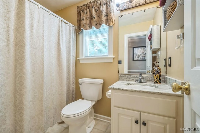 1413 N Mill Point Ct, Suffolk, VA 23434 - bathroom with tile patterned flooring and vanity