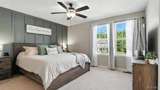 1954 Kennington Park Rd, Aylett, VA 23009 - bedroom featuring light carpet and ceiling fan
