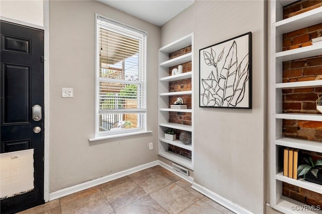 118 N Lombardy St, Richmond, VA 23220 - doorway featuring built in shelves