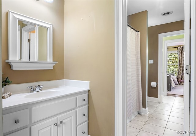 8707 Taylor Landing Pl, Chesterfield, VA 23838 - full bath with tile patterned flooring and vanity