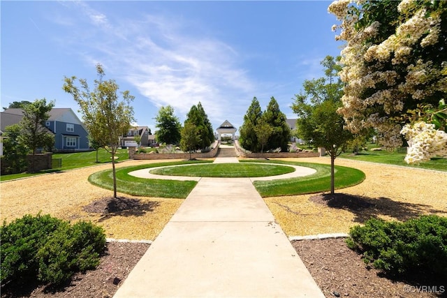 2449 Gold Leaf Cir, Henrico, VA 23233 - view of community with a yard and a residential view