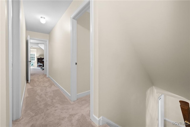 14230 Netherfield Dr, Midlothian, VA 23113 - corridor with light carpet and baseboards
