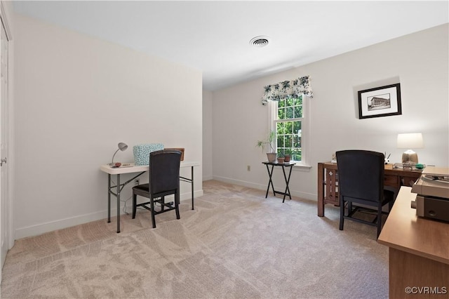 14230 Netherfield Dr, Midlothian, VA 23113 - office with baseboards and carpet