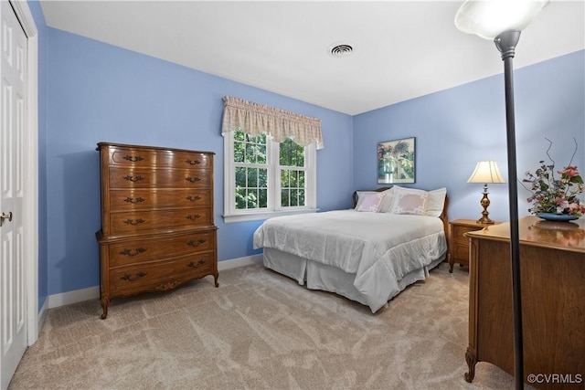 14230 Netherfield Dr, Midlothian, VA 23113 - bedroom featuring a closet and light carpet