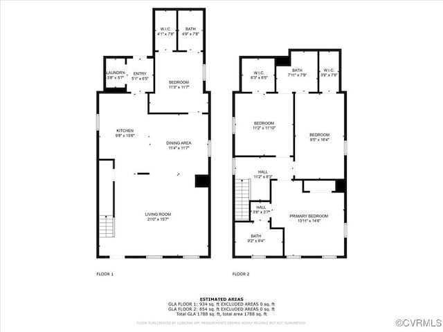 605 Northside Ave, Richmond, VA 23222 - view of floor plan / room layout