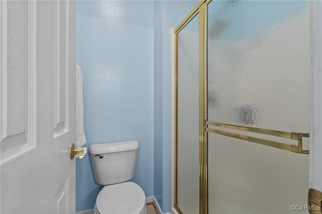 301 Enon Oaks Ln, Chesterfield, VA 23836 - bathroom with a stall shower and toilet