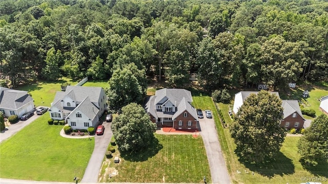 301 Enon Oaks Ln, Chesterfield, VA 23836 - aerial view of residential area featuring a forest