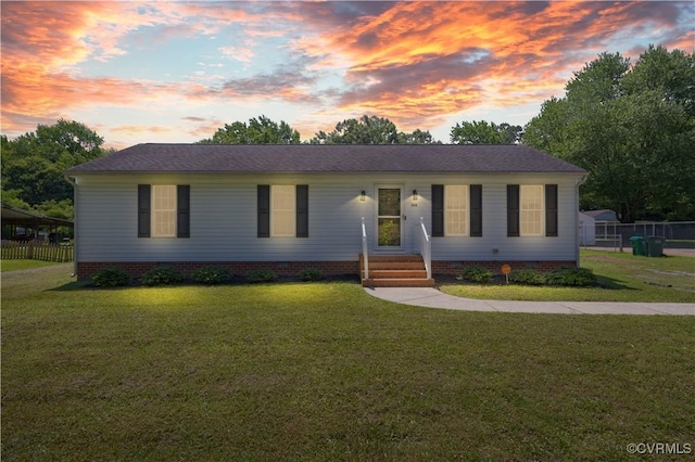 503 S Holly Ave, Henrico, VA 23075 - view of front of home featuring crawl space and a shingled roof