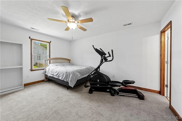 503 S Holly Ave, Henrico, VA 23075 - carpeted bedroom featuring baseboards and a ceiling fan