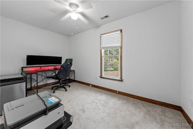 503 S Holly Ave, Henrico, VA 23075 - office space with carpet flooring and ceiling fan