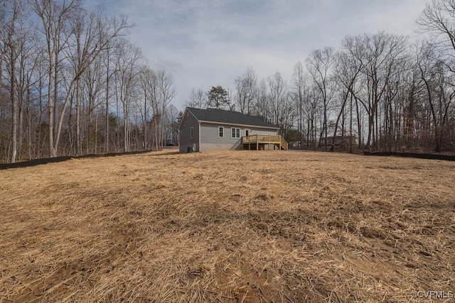 275 Grooms Ln, Louisa, VA 23093 - view of front of home with a wooden deck