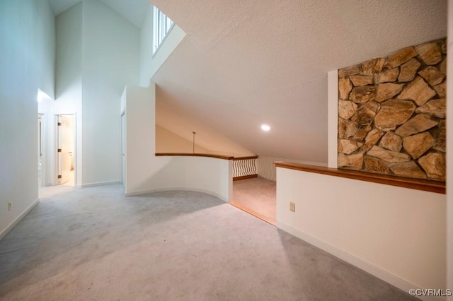 12931 River Hills Dr, Richmond, VA 23111 - bonus room featuring carpet floors and high vaulted ceiling