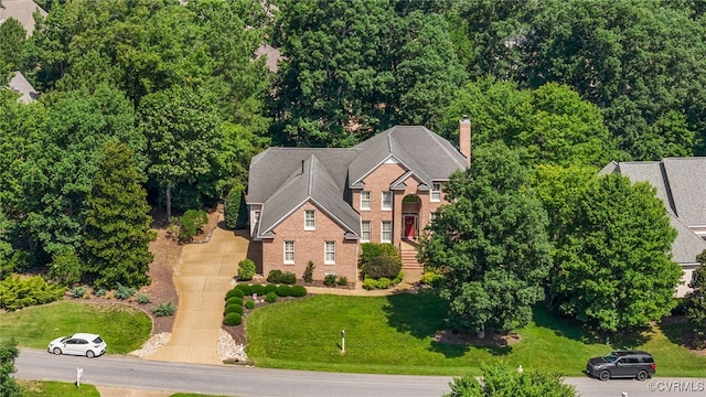 3105 Sapling Dr, Toano, VA 23168 - view from above of property