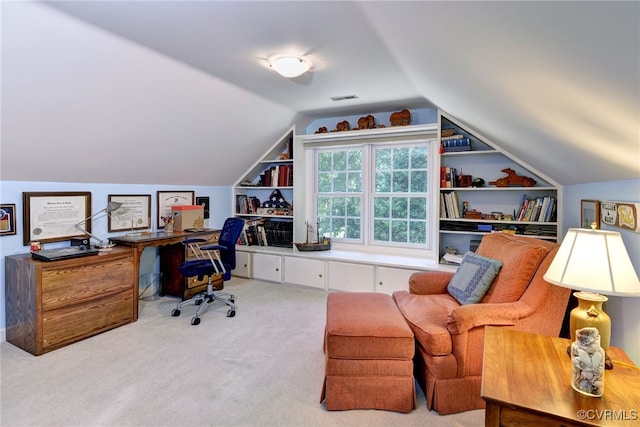 305 E Tazewells Way, Williamsburg, VA 23185 - office with light colored carpet and lofted ceiling