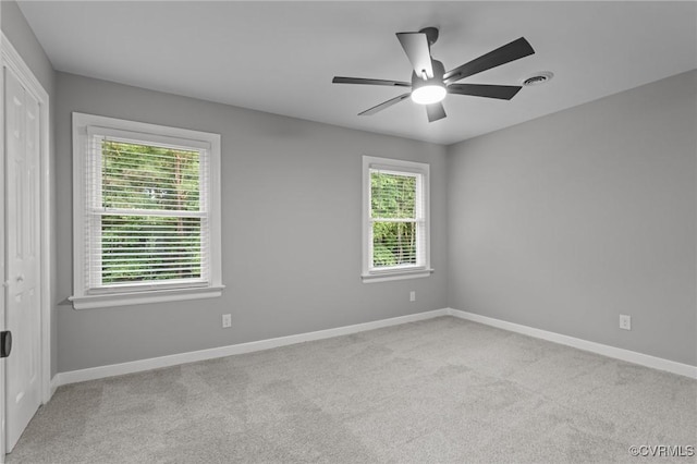 2941 Ellesmere Dr, Midlothian, VA 23113 - carpeted empty room with ceiling fan and baseboards