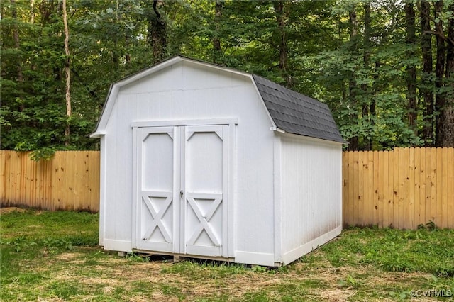 2941 Ellesmere Dr, Midlothian, VA 23113 - view of shed featuring a fenced backyard