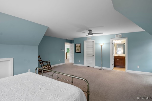 8300 Mckibben Dr, Chesterfield, VA 23838 - bedroom with carpet, a ceiling fan, and ensuite bathroom