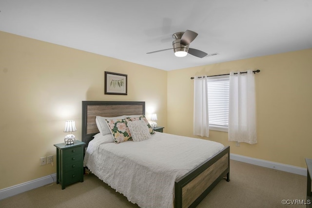 8300 Mckibben Dr, Chesterfield, VA 23838 - carpeted bedroom featuring baseboards and a ceiling fan