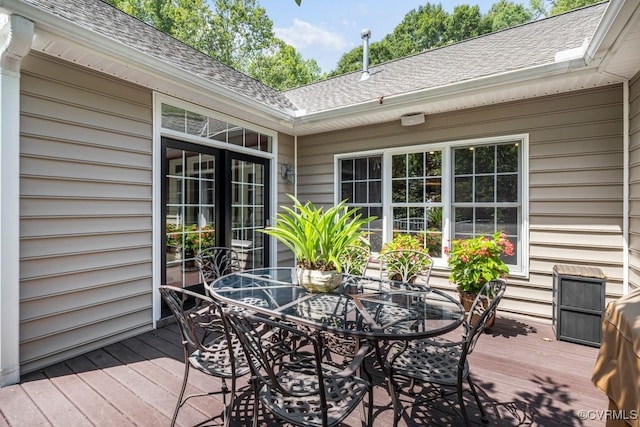 405 Elm Creek Dr, Manakin Sabot, VA 23103 - deck with outdoor dining space