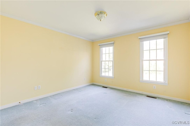206 Northgate Ct, North Chesterfield, VA 23236 - carpeted empty room featuring ornamental molding and baseboards