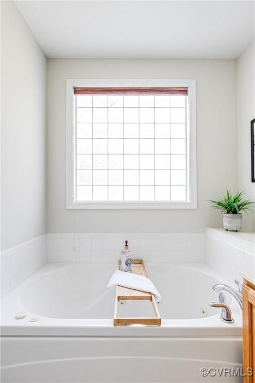 206 Northgate Ct, North Chesterfield, VA 23236 - full bathroom featuring healthy amount of natural light and a whirlpool tub