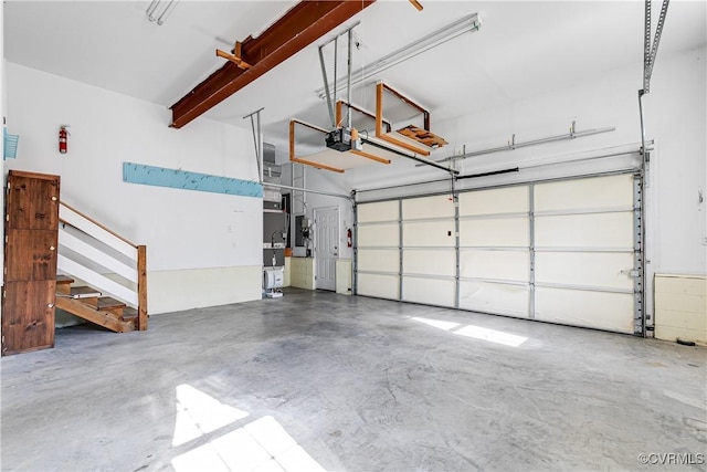 206 Northgate Ct, North Chesterfield, VA 23236 - garage with a garage door opener