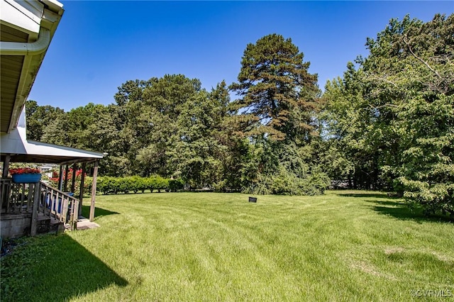 25014 James Ave, Dinwiddie, VA 23803 - view of grassy yard