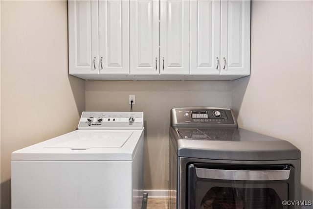 14432 Michaux Village Dr, Midlothian, VA 23113 - washroom with washing machine and dryer and cabinet space